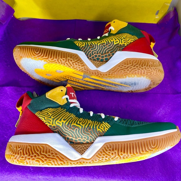 New Balance TWO WXY Dejounte Murray Basketball Shoes BB2WXYSO Sz 8.5 NIB Green - Picture 10 of 12